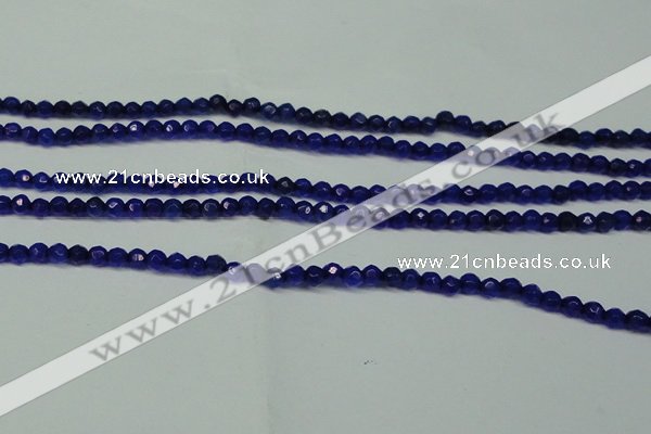 CCN2803 15.5 inches 2mm tiny faceted round candy jade beads