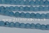 CCN2814 15.5 inches 3mm tiny faceted round candy jade beads