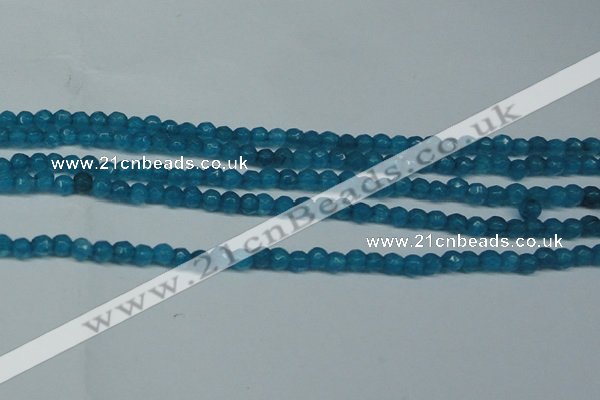 CCN2815 15.5 inches 3mm tiny faceted round candy jade beads