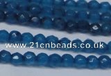 CCN2816 15.5 inches 3mm tiny faceted round candy jade beads