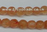 CCN2832 15.5 inches 5mm faceted round candy jade beads