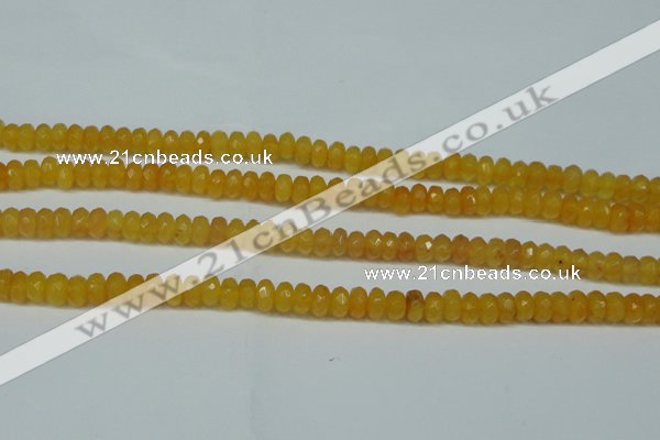 CCN2852 15.5 inches 2*4mm faceted rondelle candy jade beads