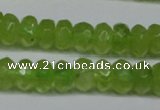 CCN2853 15.5 inches 2*4mm faceted rondelle candy jade beads