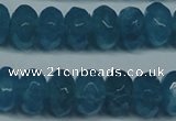 CCN2863 15.5 inches 4*6mm faceted rondelle candy jade beads