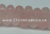 CCN2870 15.5 inches 5*8mm faceted rondelle candy jade beads