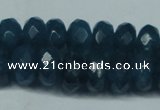 CCN2876 15.5 inches 5*8mm faceted rondelle candy jade beads