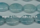 CCN2950 15.5 inches 13*18mm oval candy jade beads wholesale