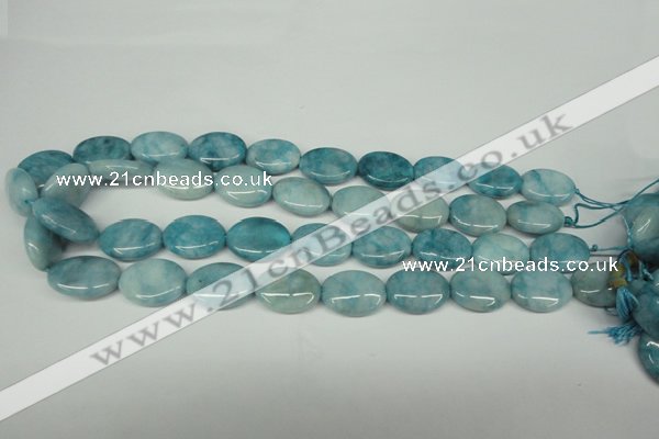 CCN2951 15.5 inches 15*20mm oval candy jade beads wholesale