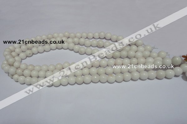 CCN30 15.5 inches 8mm round candy jade beads wholesale