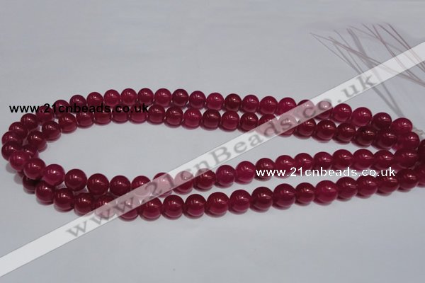 CCN34 15.5 inches 8mm round candy jade beads wholesale