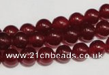 CCN35 15.5 inches 8mm round candy jade beads wholesale