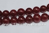 CCN36 15.5 inches 8mm round candy jade beads wholesale