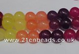 CCN37 15.5 inches 8mm round candy jade beads wholesale
