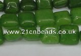 CCN3792 15.5 inches 8*8mm square candy jade beads wholesale