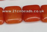 CCN3801 15.5 inches 20*20mm square candy jade beads wholesale