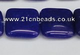 CCN3811 15.5 inches 20*20mm square candy jade beads wholesale