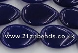 CCN3903 15.5 inches 18*25mm flat teardrop candy jade beads