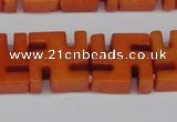 CCN3957 15.5 inches 20*20mm svastika candy jade beads wholesale