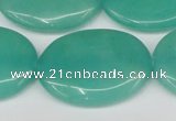 CCN3993 15.5 inches 30*40mm oval candy jade beads wholesale