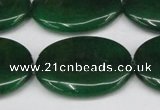 CCN3997 15.5 inches 30*40mm oval candy jade beads wholesale