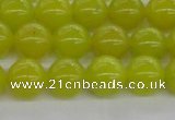 CCN4026 15.5 inches 10mm round candy jade beads wholesale