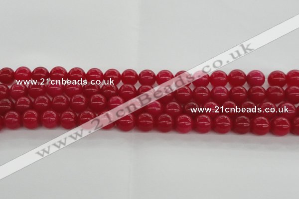 CCN4033 15.5 inches 10mm round candy jade beads wholesale