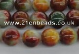 CCN4051 15.5 inches 10mm round candy jade beads wholesale