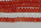 CCN4101 15.5 inches 2*4mm faceted rondelle candy jade beads