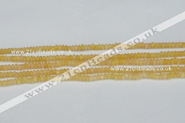 CCN4105 15.5 inches 2*4mm faceted rondelle candy jade beads