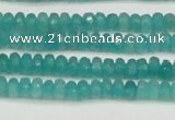 CCN4106 15.5 inches 2*4mm faceted rondelle candy jade beads