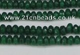 CCN4110 15.5 inches 2*4mm faceted rondelle candy jade beads