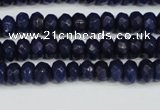 CCN4143 15.5 inches 4*6mm faceted rondelle candy jade beads