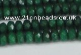 CCN4170 15.5 inches 5*8mm faceted rondelle candy jade beads