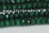 CCN4170 15.5 inches 5*8mm faceted rondelle candy jade beads