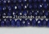 CCN4172 15.5 inches 5*8mm faceted rondelle candy jade beads