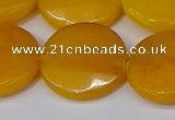 CCN4181 15.5 inches 20mm faceted coin candy jade beads wholesale