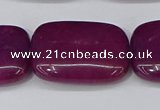 CCN4195 15.5 inches 18*25mm rectangle candy jade beads wholesale