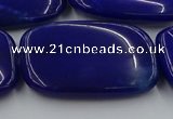 CCN4209 15.5 inches 30*40mm rectangle candy jade beads wholesale