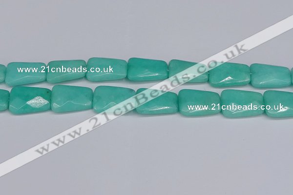 CCN4254 15.5 inches 18*25mm faceted trapezoid candy jade beads