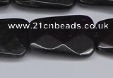 CCN4258 15.5 inches 18*25mm faceted trapezoid candy jade beads