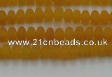 CCN4500 15.5 inches 3*5mm rondelle matte candy jade beads