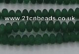 CCN4504 15.5 inches 3*5mm rondelle matte candy jade beads