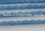 CCN4514 15.5 inches 3*5mm rice candy jade beads wholesale