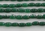 CCN4516 15.5 inches 3*5mm rice candy jade beads wholesale