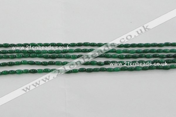 CCN4516 15.5 inches 3*5mm rice candy jade beads wholesale