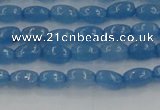 CCN4521 15.5 inches 4*6mm rice candy jade beads wholesale