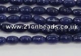 CCN4522 15.5 inches 4*6mm rice candy jade beads wholesale