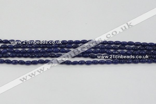 CCN4522 15.5 inches 4*6mm rice candy jade beads wholesale