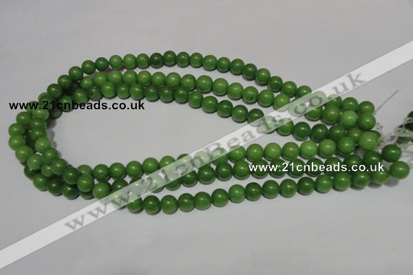 CCN46 15.5 inches 8mm round candy jade beads wholesale