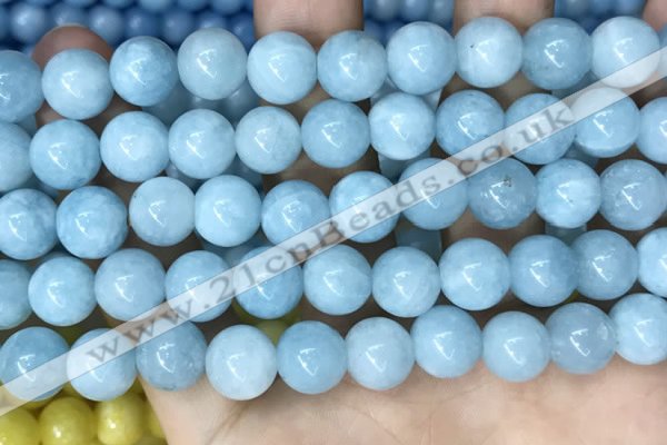 CCN5002 15.5 inches 8mm & 10mm round candy jade beads wholesale